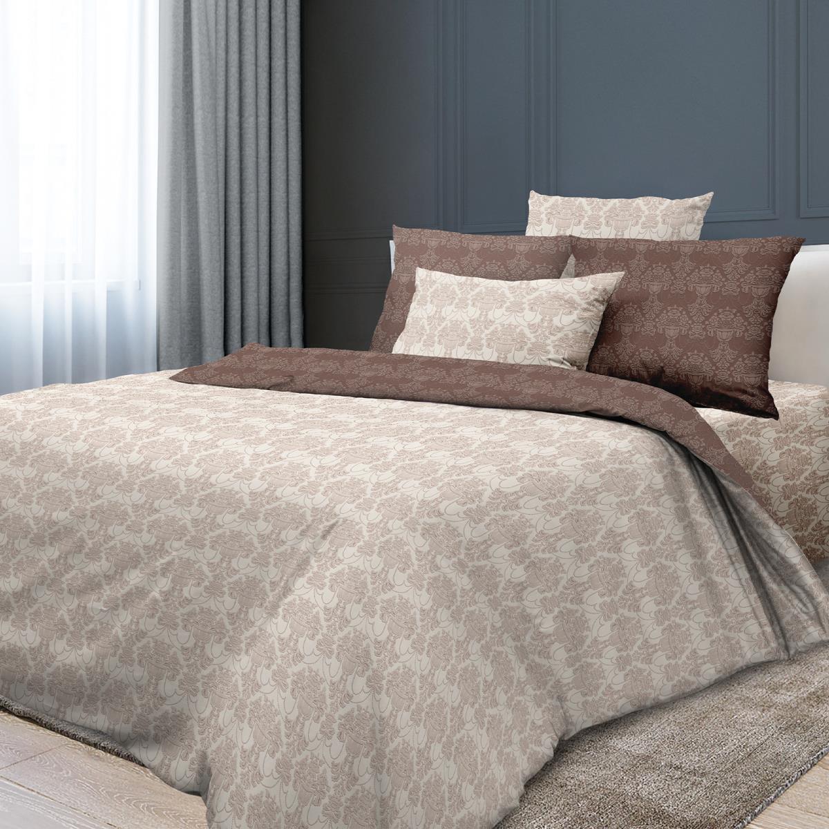 Бязь Премиум 220 см наб рис.6812-2 Бельведер бискотти - 0