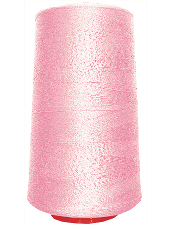 Нитки 40/2 полиэстр ц154 св-розовые (4570м) - 0