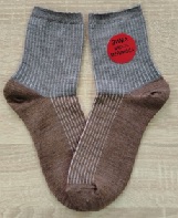 Носки жен. зима арт.LT256 (антрацит меланж) - 0