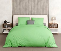 Бязь гл/кр 140 г/мкв 150 см вид 3/1 салатовый 262 - 0