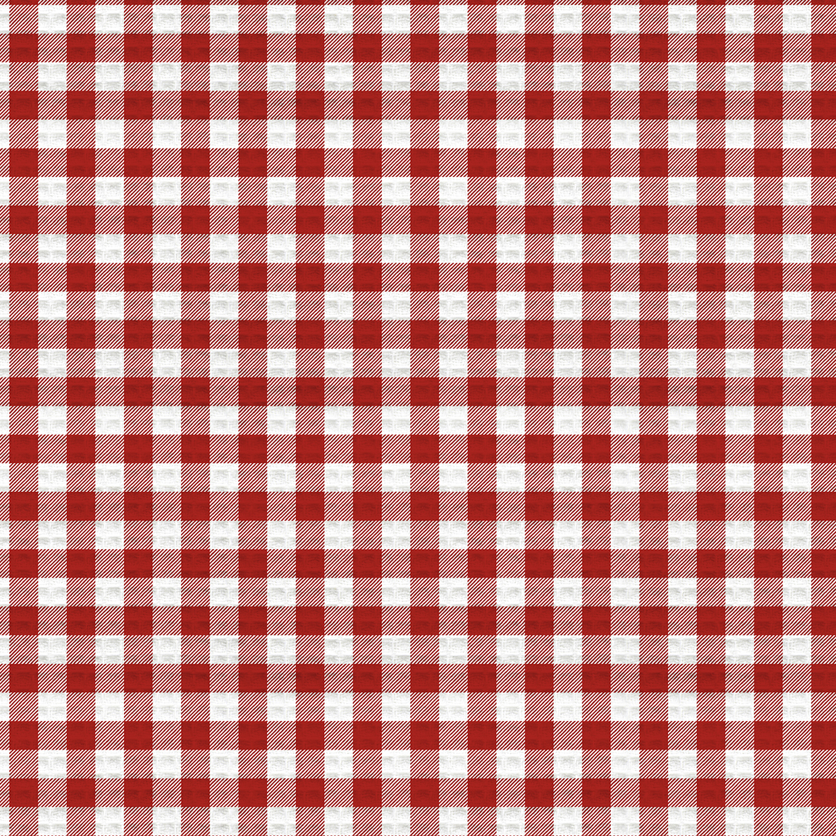 Полотенце вафельное Fine Line рис.62065-2 Красная клетка - 2