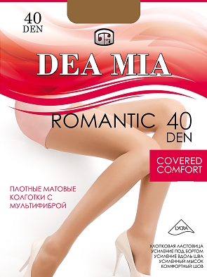 Колготки жен. DEA MIA ROMANTIC 40 бронза БНК 1447 - 0