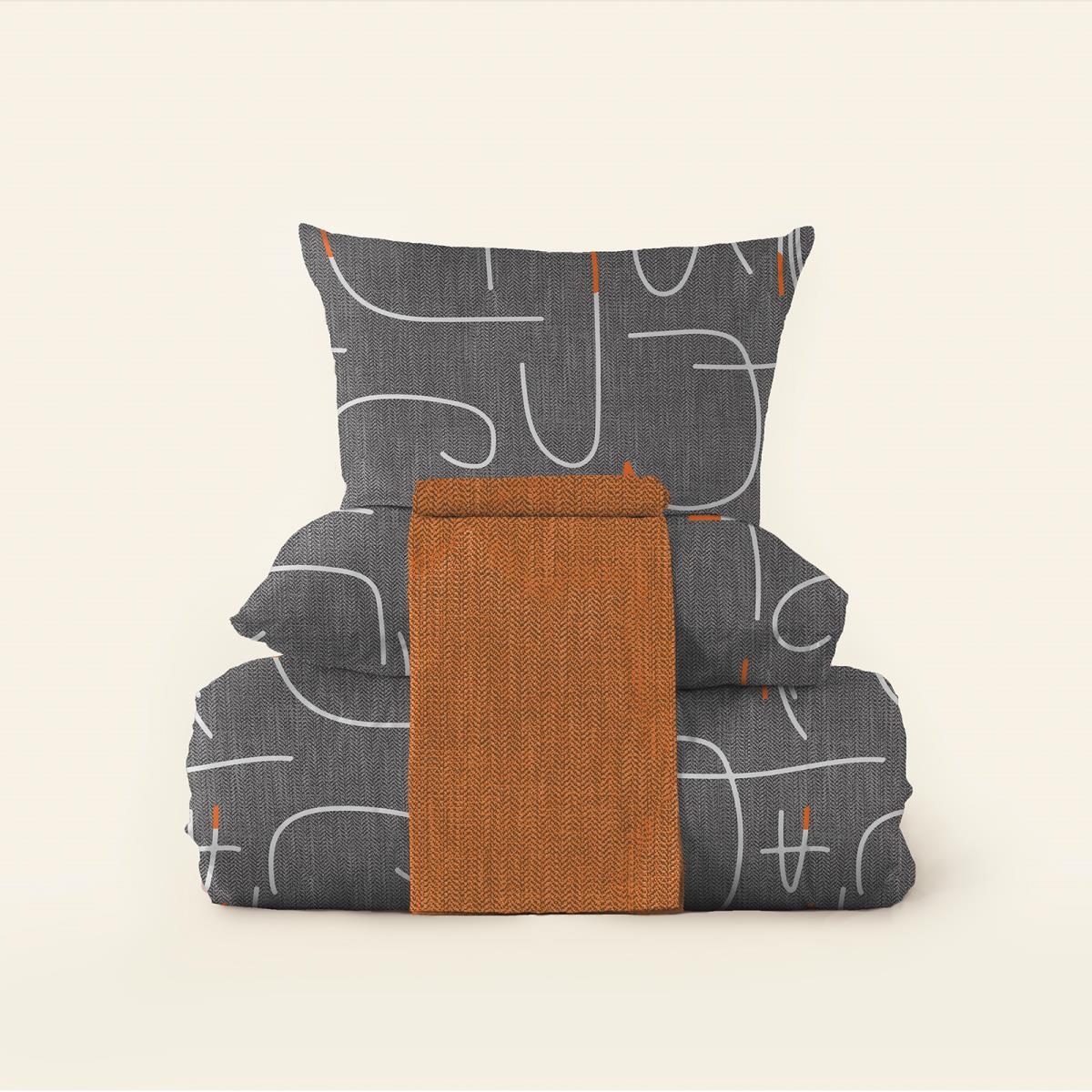 КПБ перкаль Fine Line рис.50338-1/50358-2 Ярн new - 1