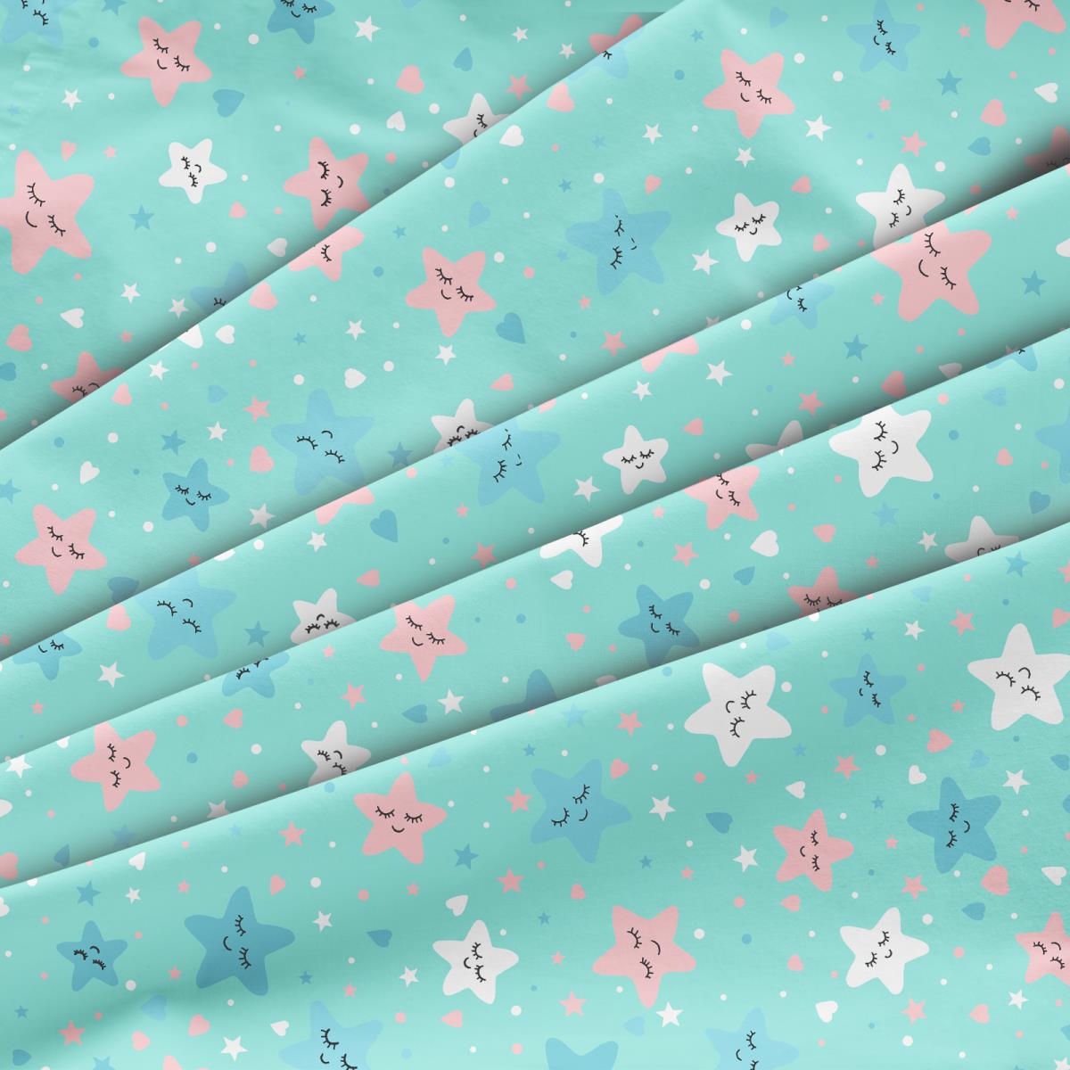 Ситец 95 см наб рис.64045-1 Космик голубой компаньон - 0