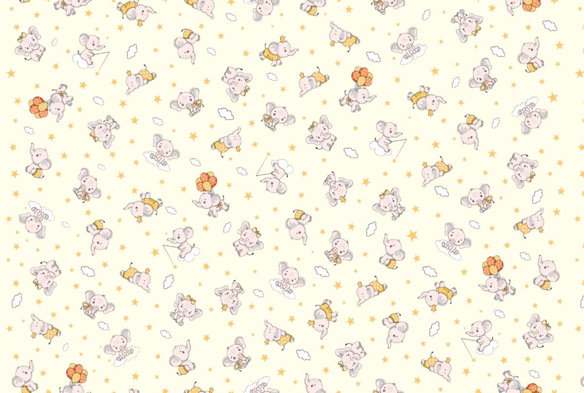 Ситец 95 см наб рис.29153-4 Слоник - 0