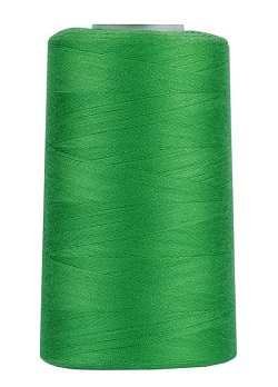 Нитки 40/2 полиэстр ц.213 т-зеленые (4570м) - 0