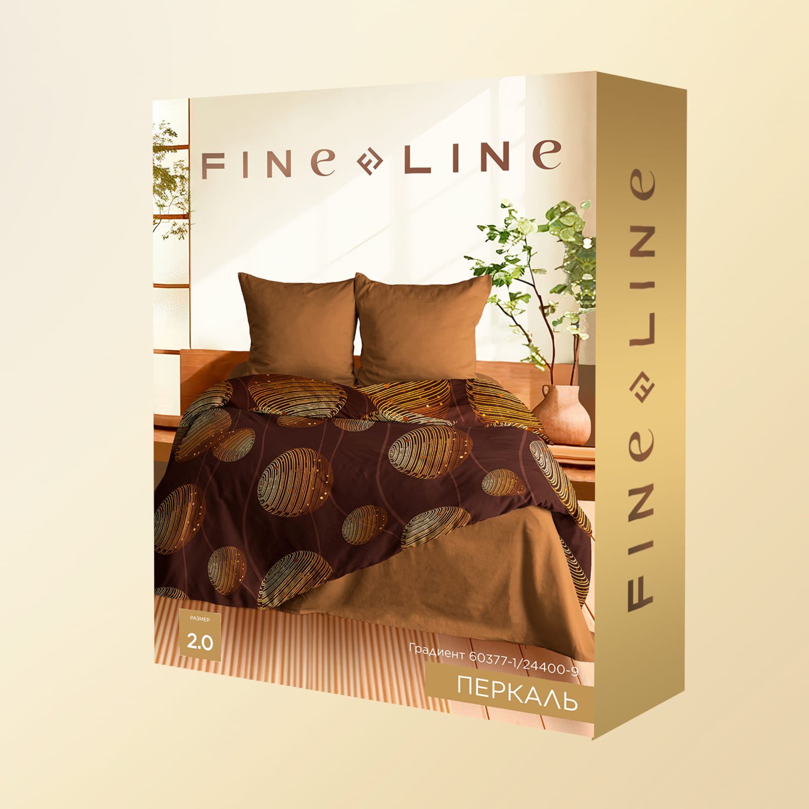 КПБ перкаль Fine Line рис.60380-1/24900-35 Атмосфера - 3