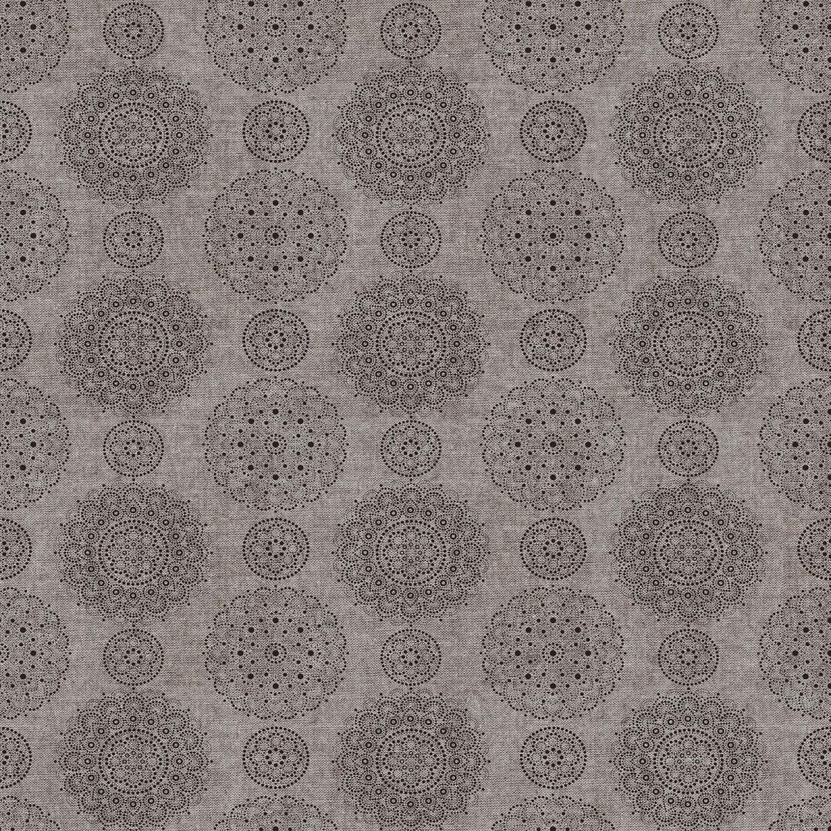 Пестроткань Меланж 150 см наб рис.13276-3 Тарелочки - 0