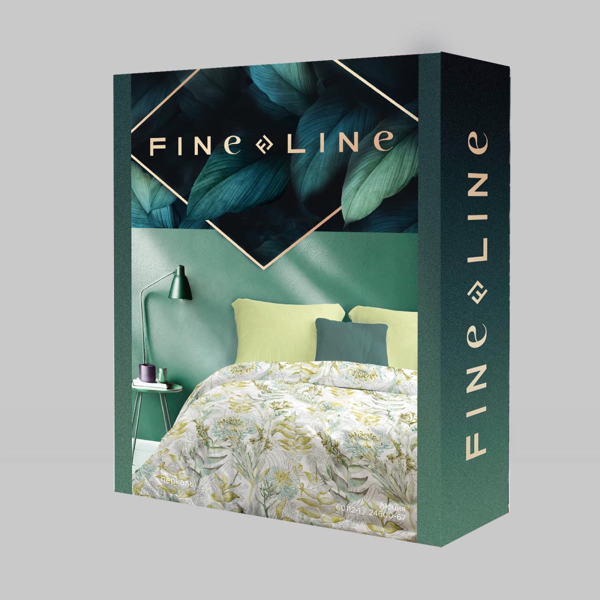 КПБ перкаль Fine Line рис.60112-1/24600-67 Люция - 3
