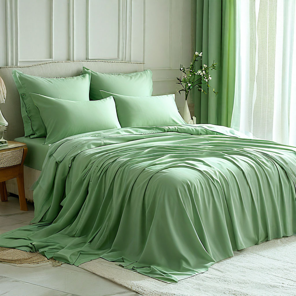 КПБ бязь Зеленый - 0