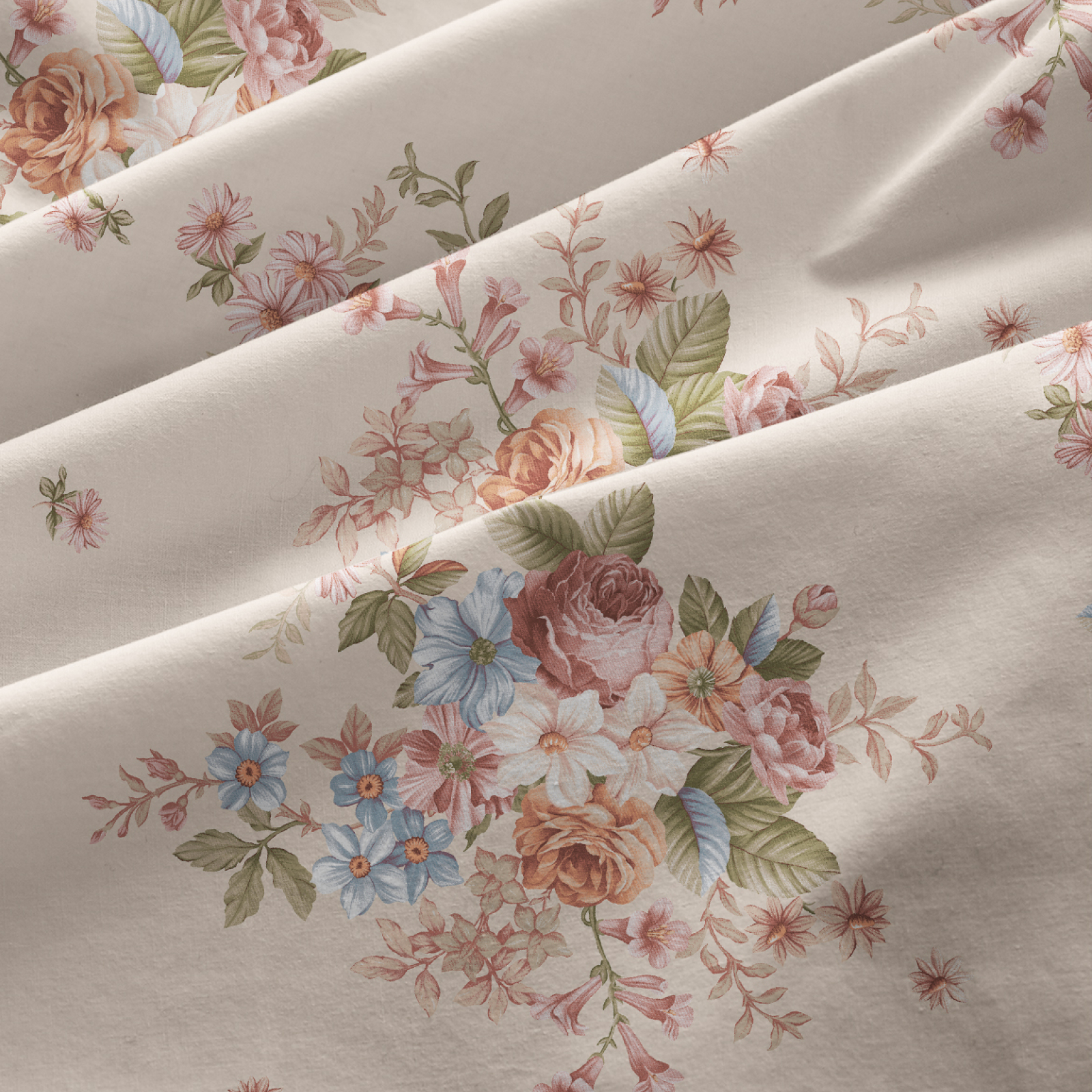 Перкаль 220 см наб рис.72248-1 Весенняя мечта - 2