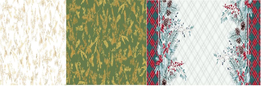 Полотенце рогожка Новый год микс - 0