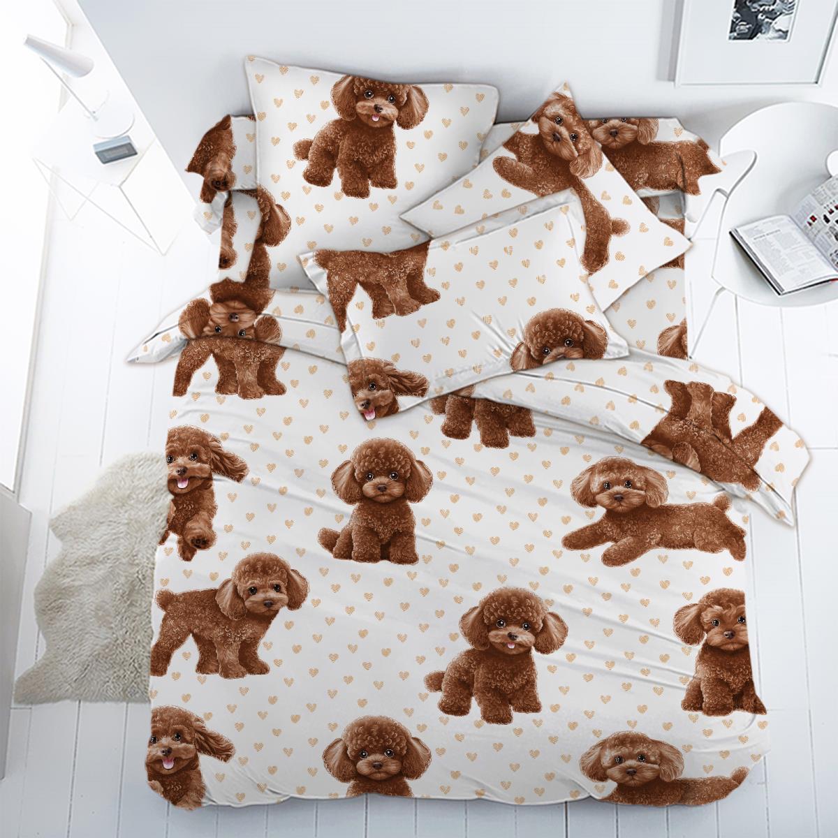 Перкаль 150 см наб рис.13489-1 Пудель - 0