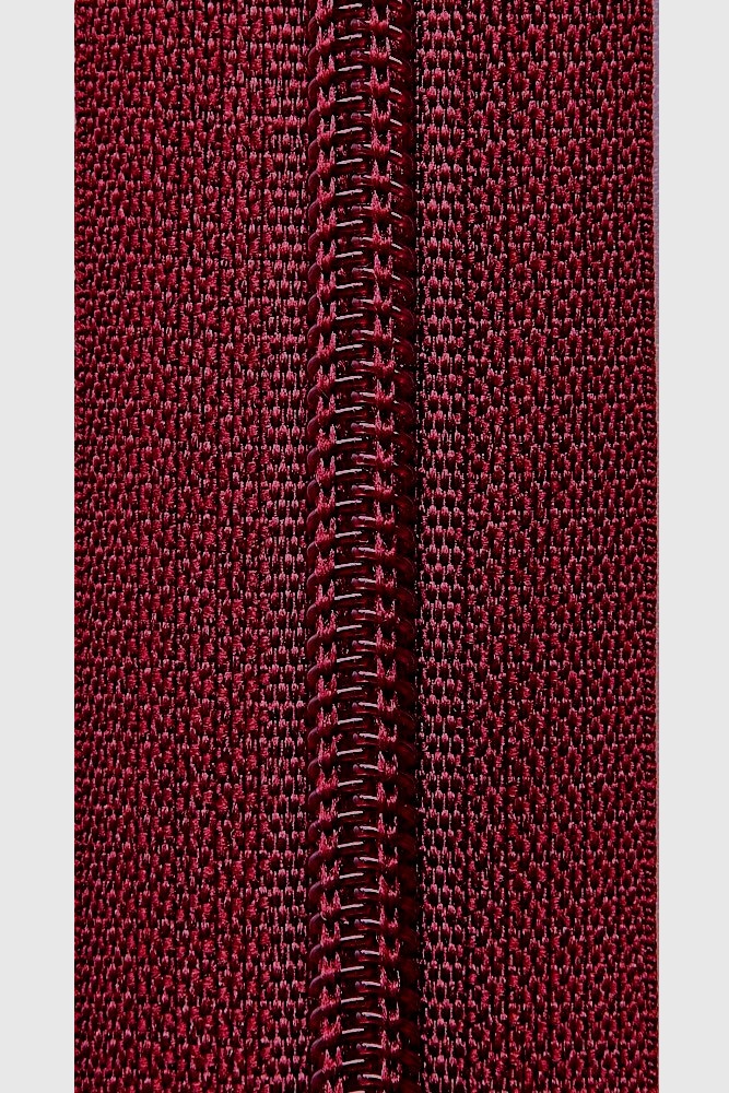 Молния потайная Т3 ц178 бордо - 0