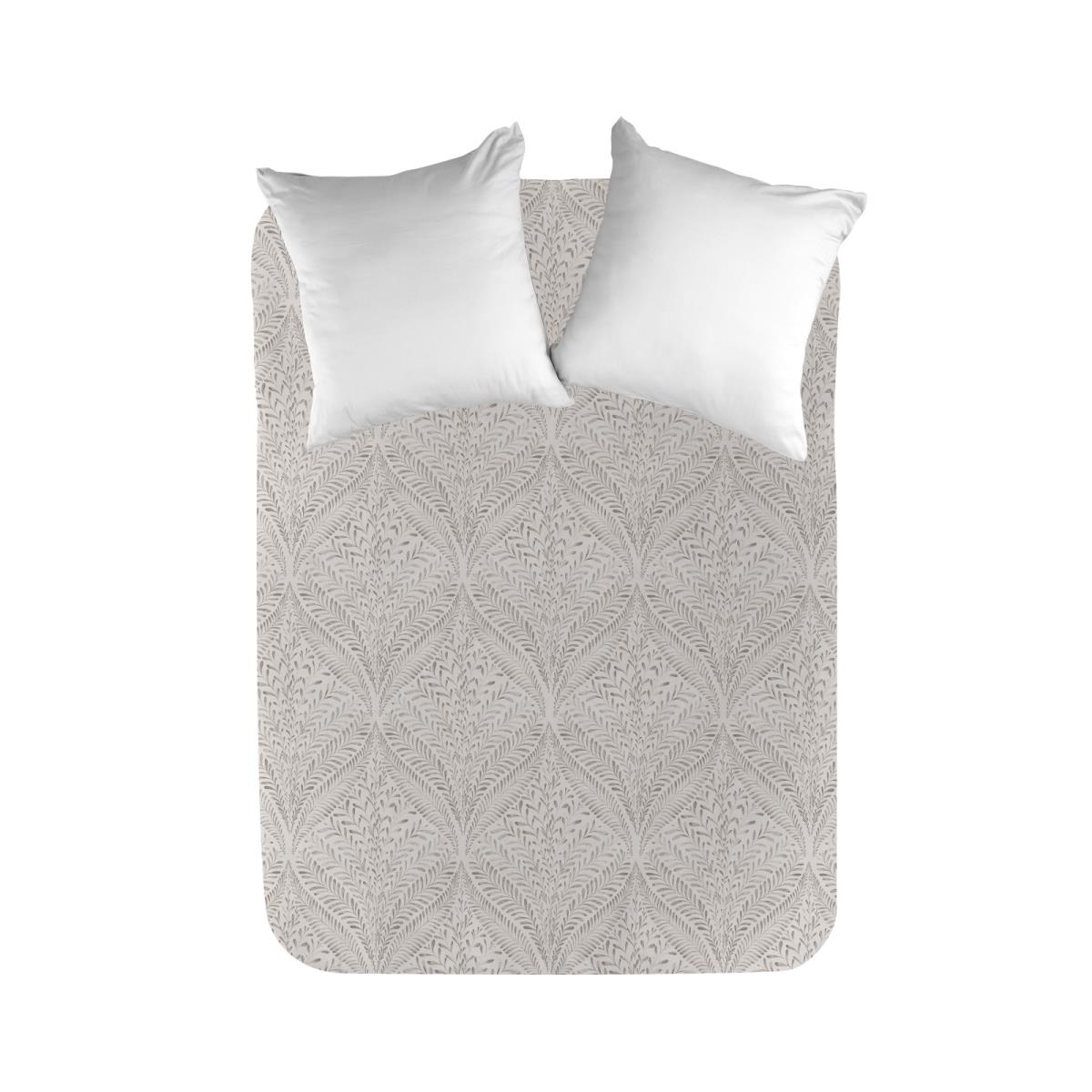 Простыня на резинке перкаль WENGE рис.31076-1 - 0