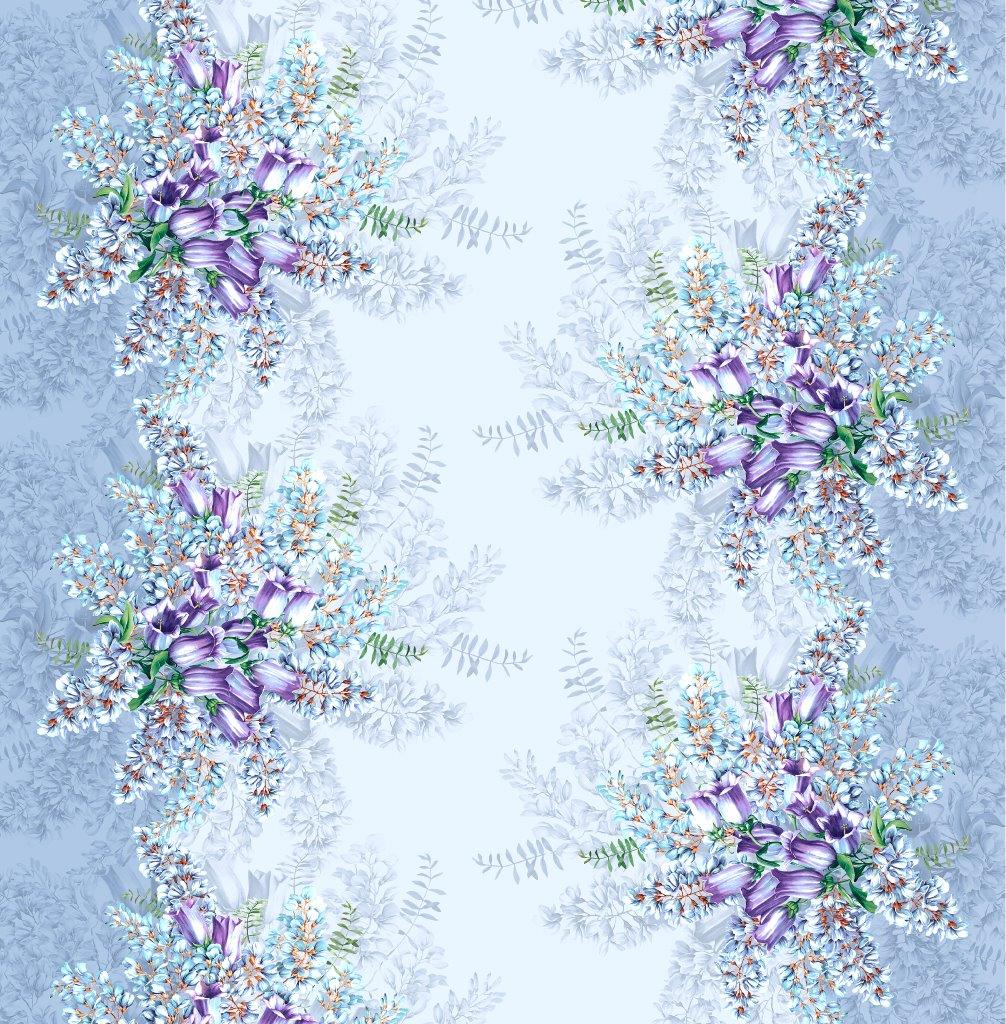 Бязь Премиум 150 см наб рис.30185-1 Очарование - 1