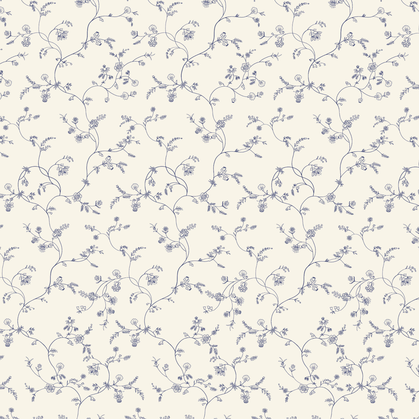 Вареный хлопок 220 см наб рис.72238-2 Цветочный сад - 3