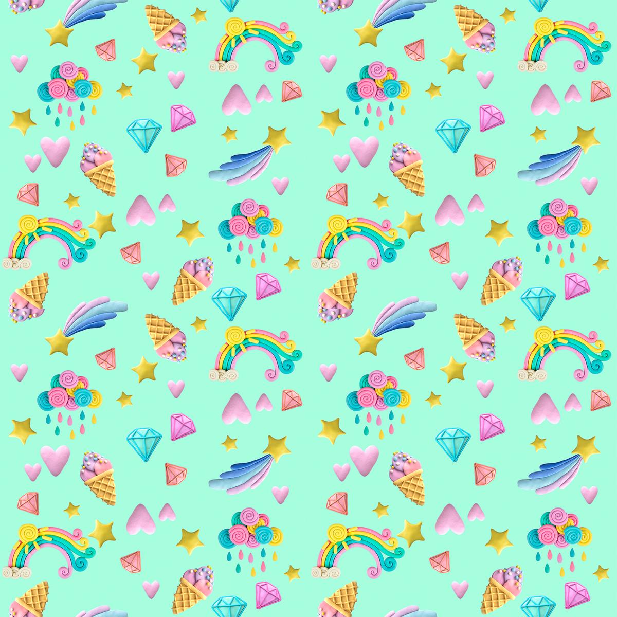 Перкаль 150 см наб рис.13079-1 Пластилиновый мир (компаньон) - 1