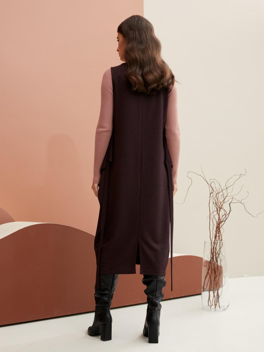 Сарафан жен Be Good AW20WJ180 черный виноград - 1
