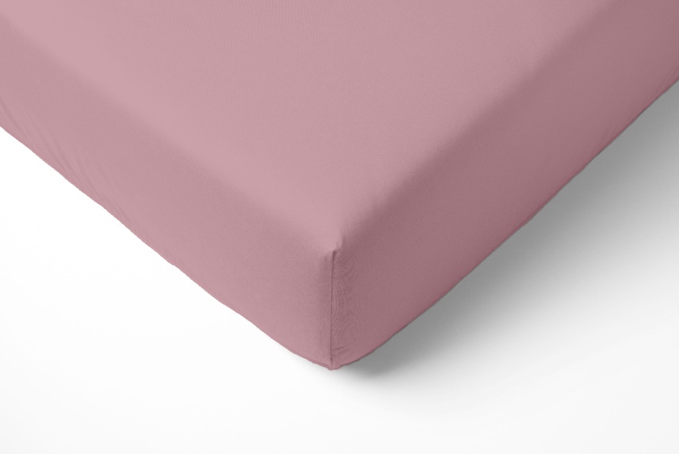 Простыня трикотажная на резинке Fine Line лиловый - 0