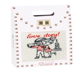Полотенце из микрофибры Love story ДНСТ ОМФ-823 - 0