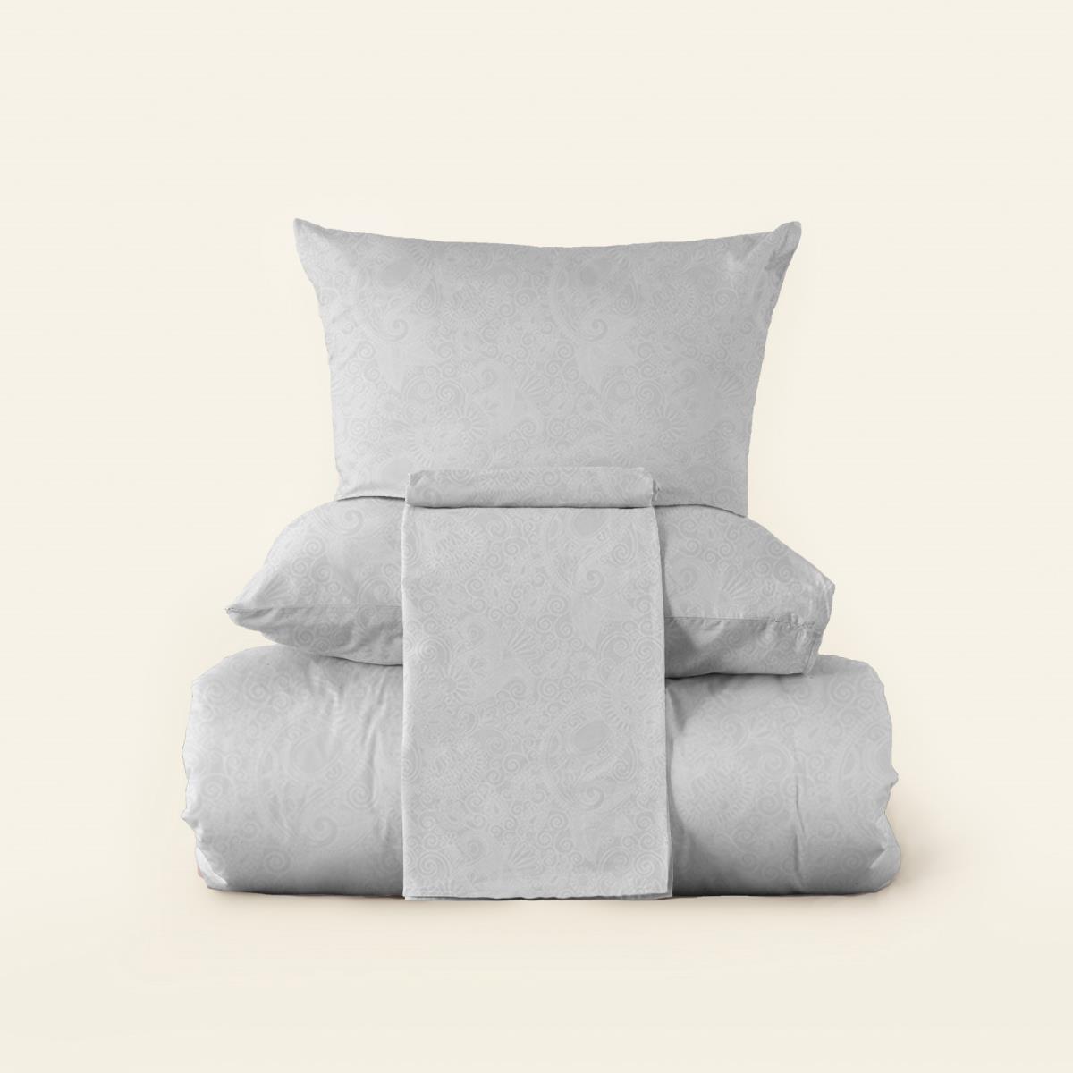 КПБ перкаль Fine Line рис.6289-1 Иней NEW. - 1