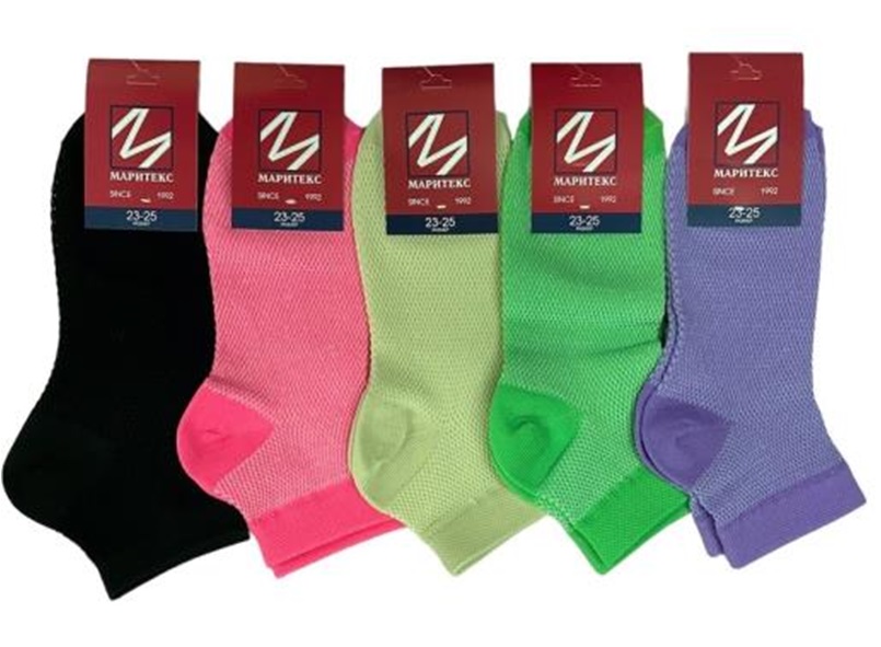 Носки жен. лето арт.LS346 (салатовый) - 0