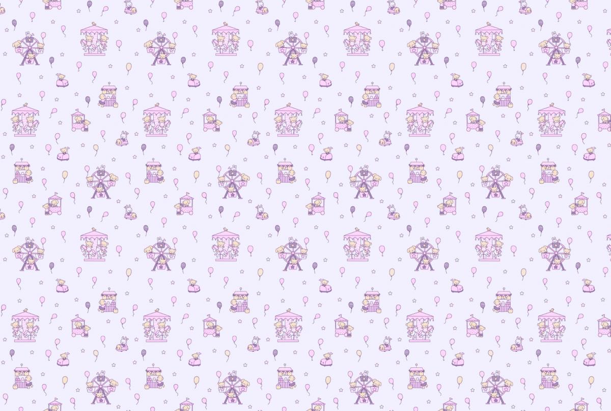 Фланель 90 см наб рис.29144-1 Карусель - 0