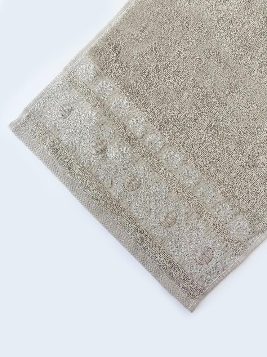 Полотенце махровое Gala бордюр Маркиза оливковый - 1