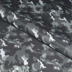 Ткань плащевая Грета рип-стоп серый урбан В015 - 0