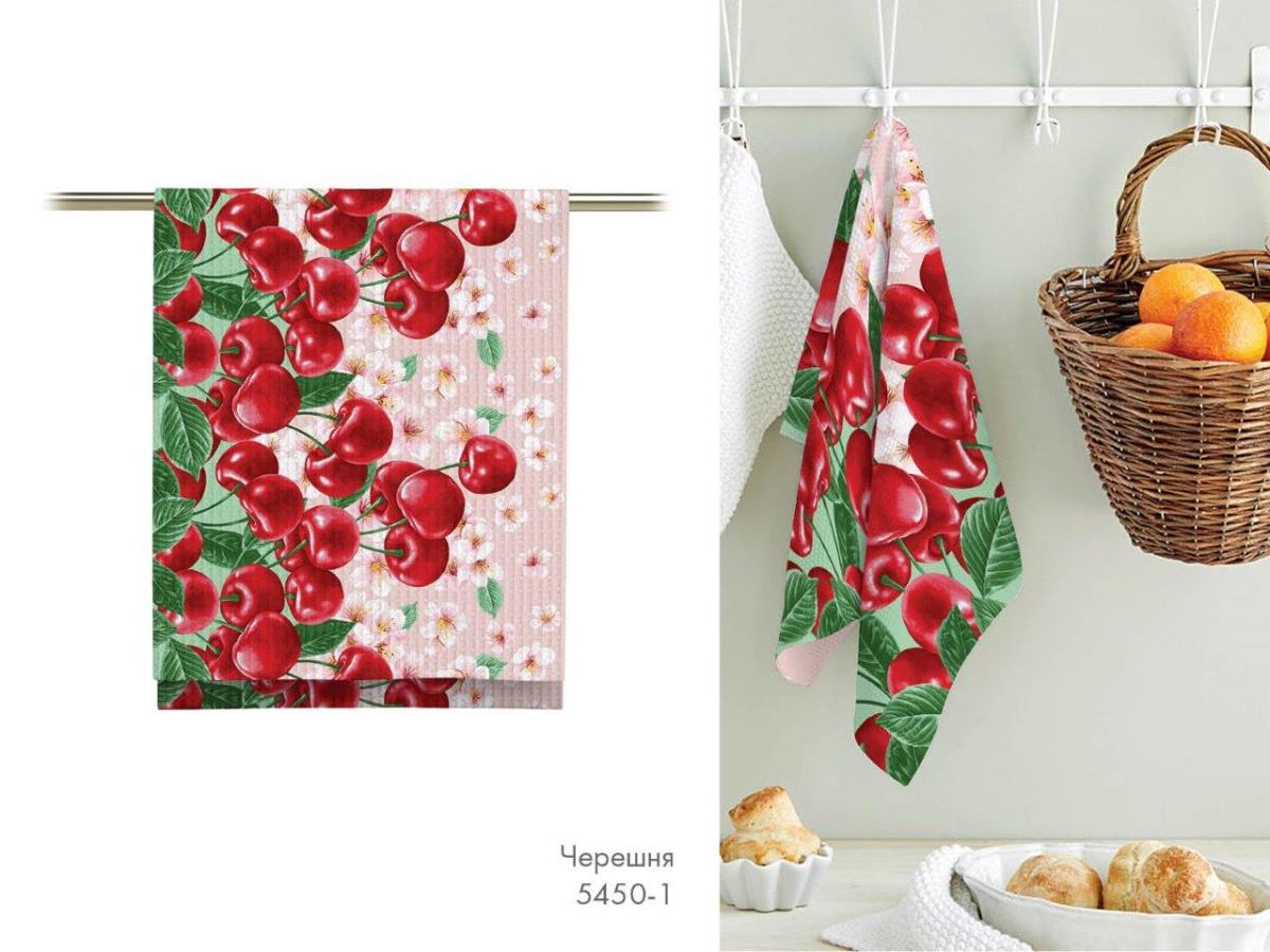 Полотно вафельное 50 см наб рис.5450-1 - 1