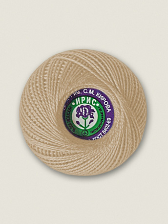 Нитки Ирис ц.5902 св-бежевые (25г) - 0