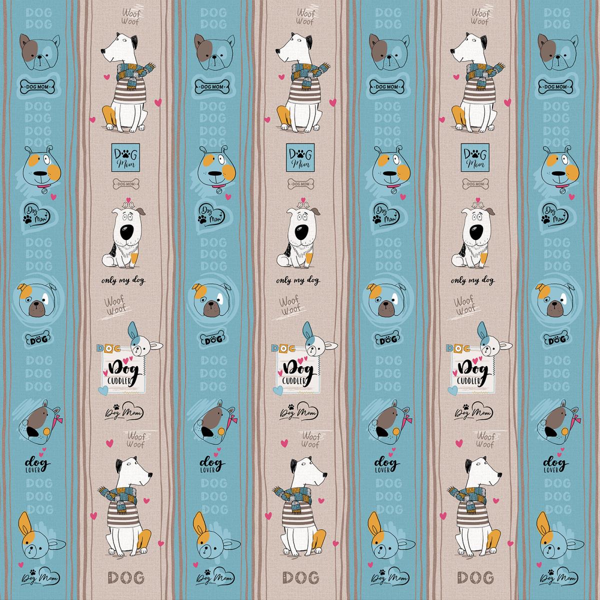 Перкаль 220 см наб рис.7175-1 Обнимашка - 1