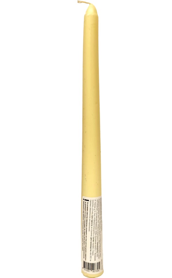 СВЕЧА АНТИЧНАЯ AROMA HARMONY 25см. бежевая АХ FP3303 - 0