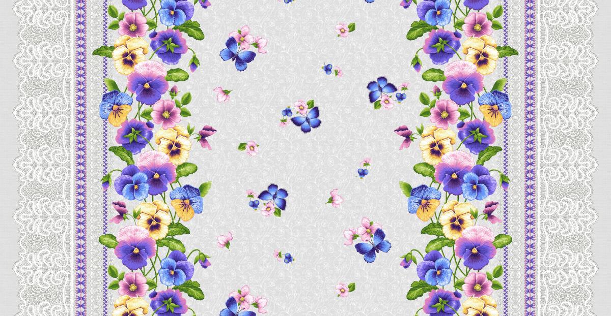 Рогожка 150 см наб рис.18742-1 - 0