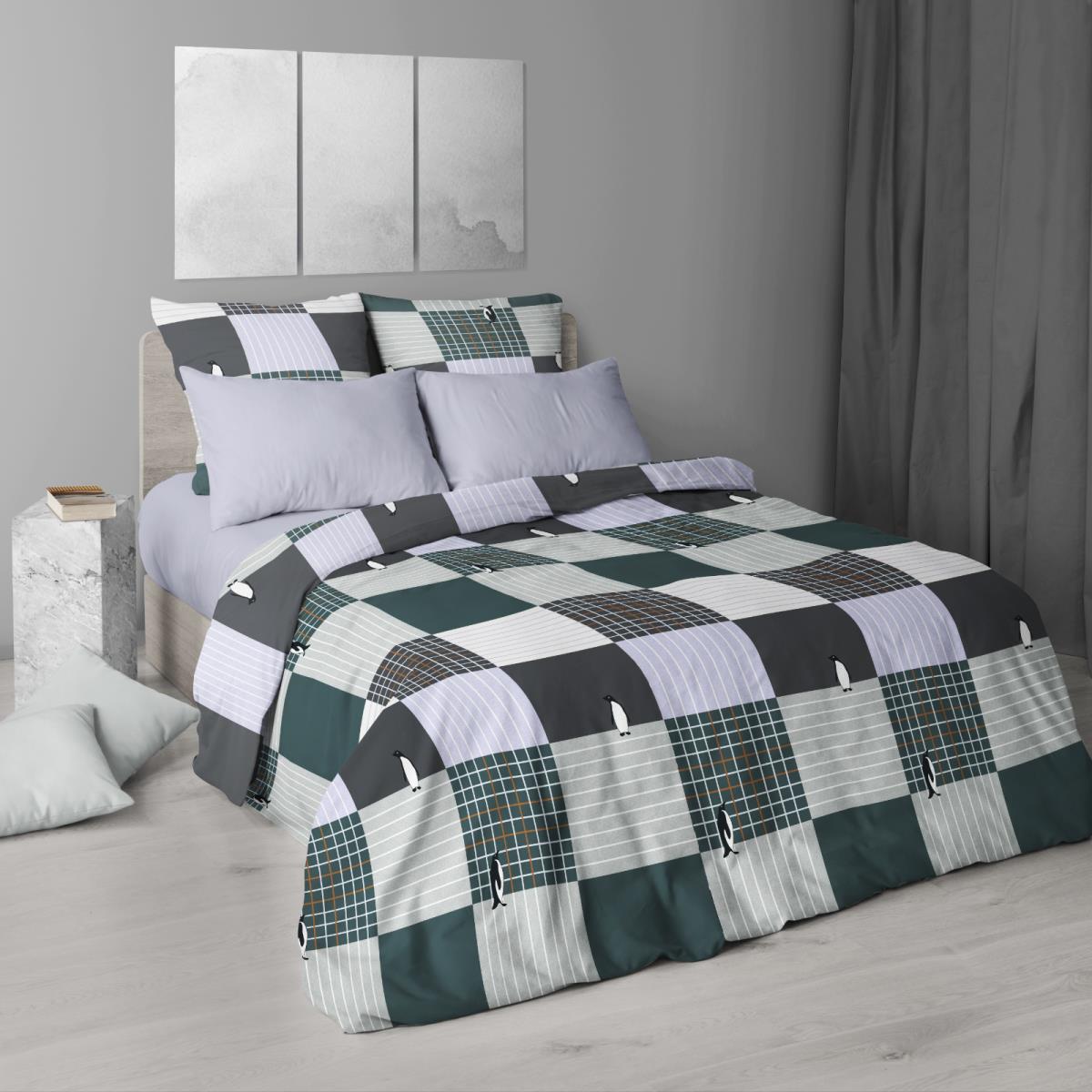 Бязь Премиум 220 см наб рис.7235-1 Северяне - 0