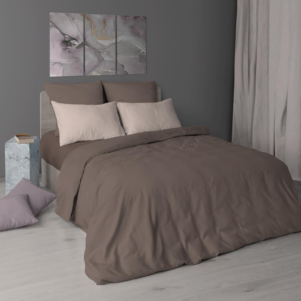 Бязь Премиум 220 см наб рис.24500-91 какао - 0