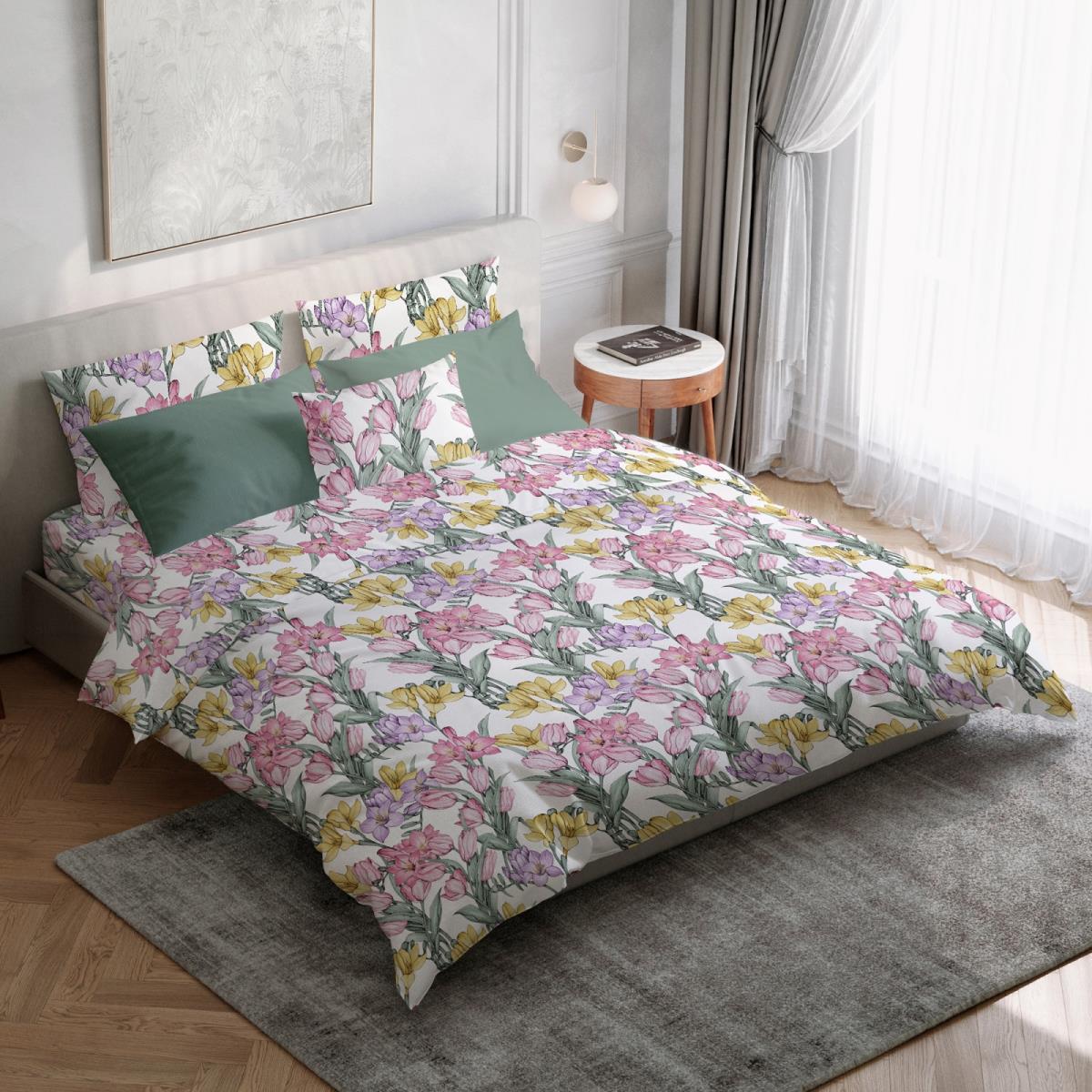 Бязь Премиум 220 см наб рис.72017-1 Нежность - 0