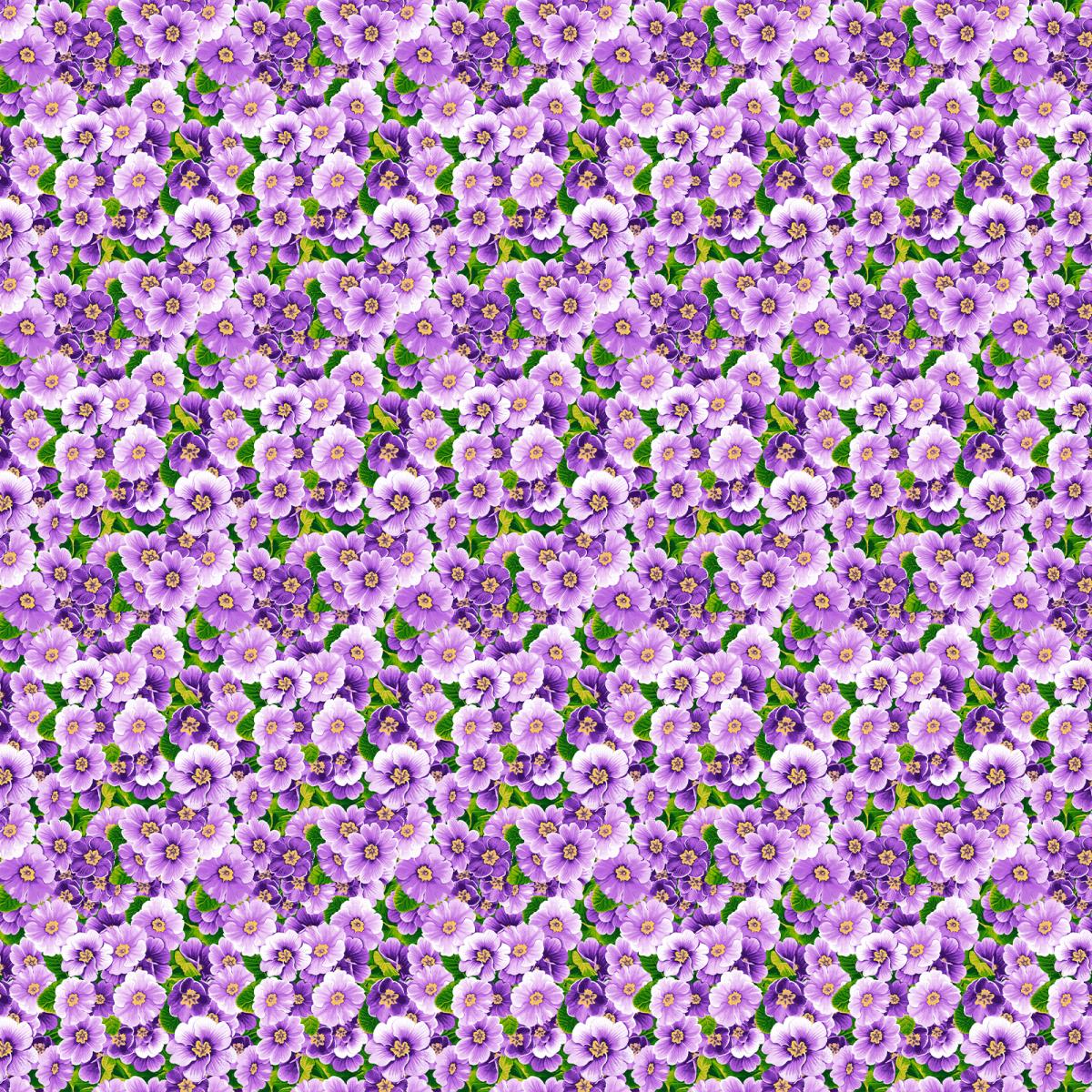 Бязь Комфорт 150 см наб рис.4554-3 Петуния - 0