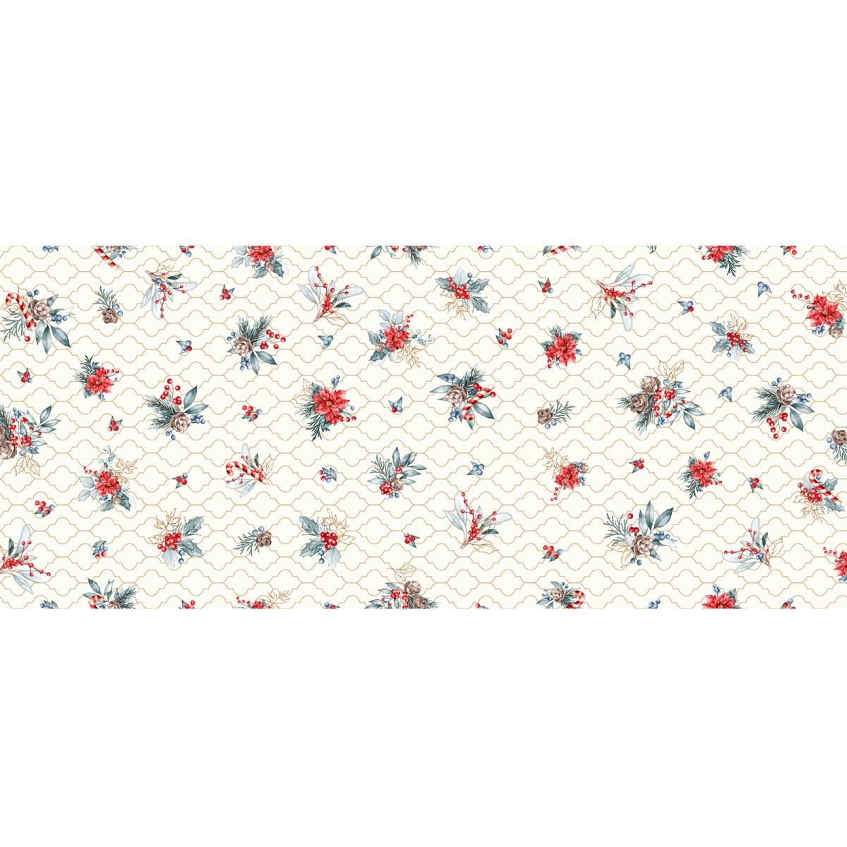 Полотно вафельное 150 см наб рис.62036-1 Кристмас - 0