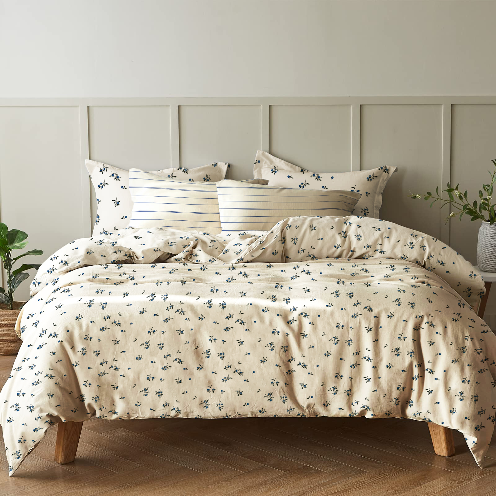 Вареный хлопок 220 см наб рис.72233-1 Мелкоцвет - 0