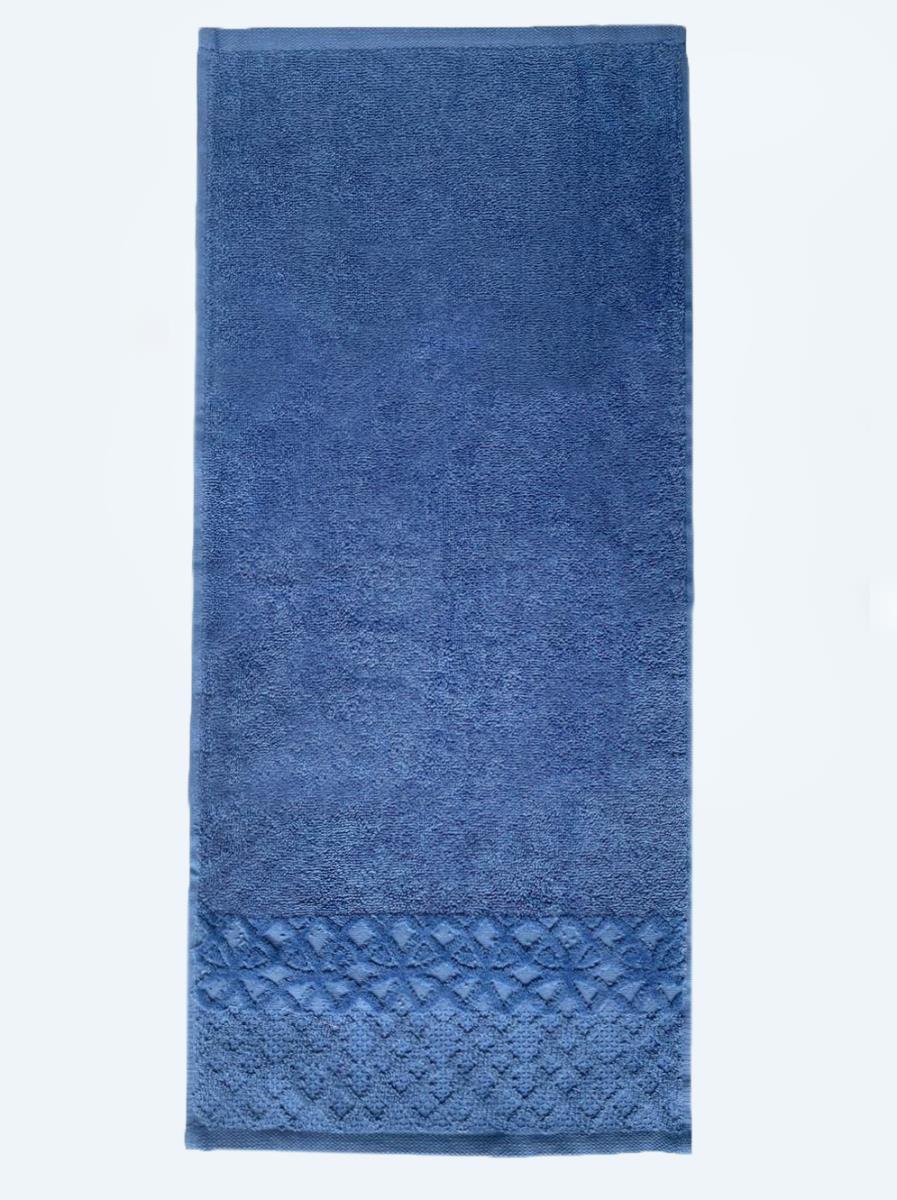 Полотенце махровое Gala бордюр велюр Ингрид Джинс - 3