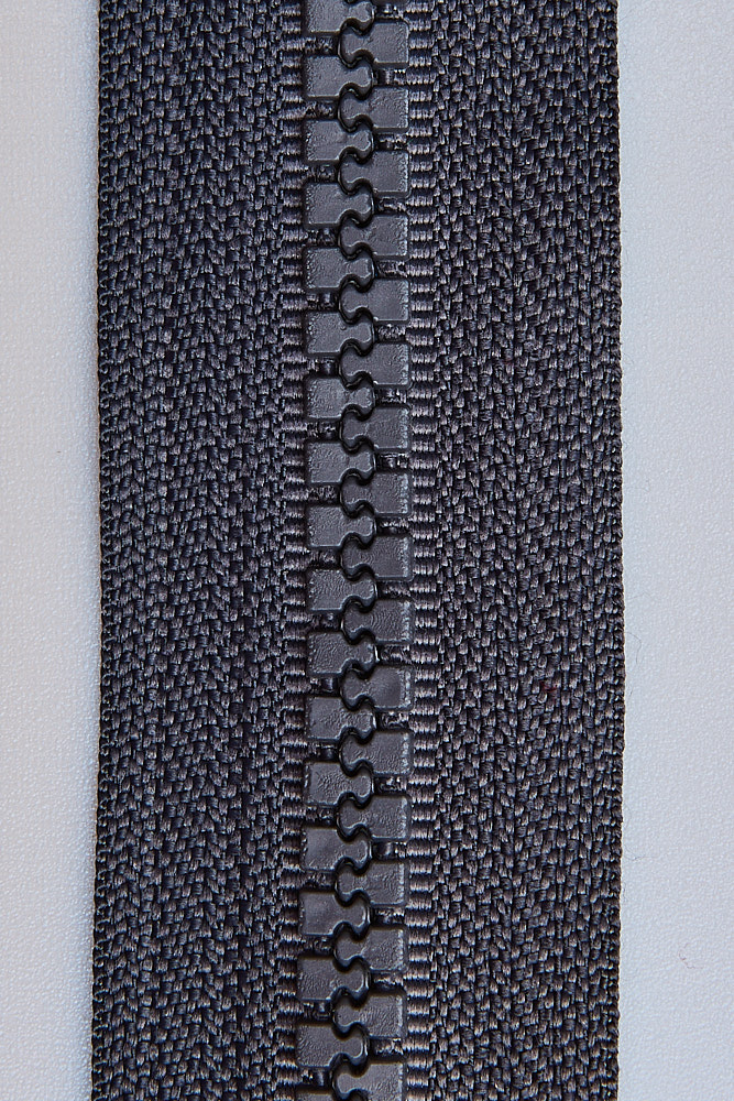 Молния тракт разъемная Т5, Т6 1з ц312 т-серая - 0