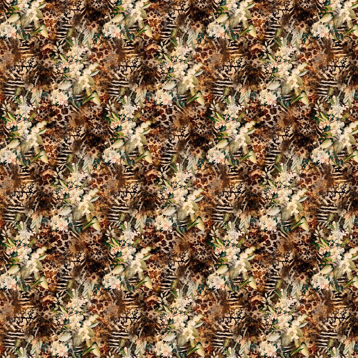 Перкаль 220 см наб рис.6839-1 Джангл - 1