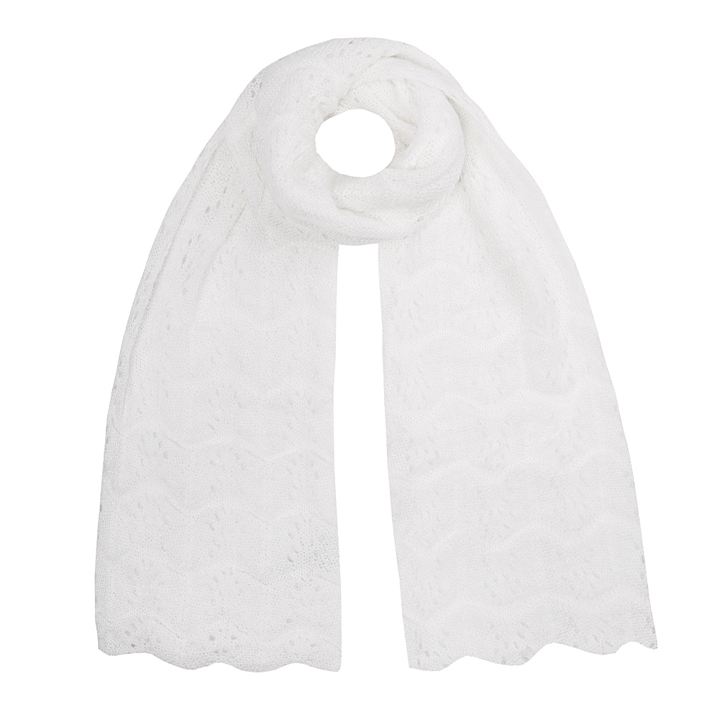 Палантин жен. трикотажный 45*160 РВ V 2717 - 0