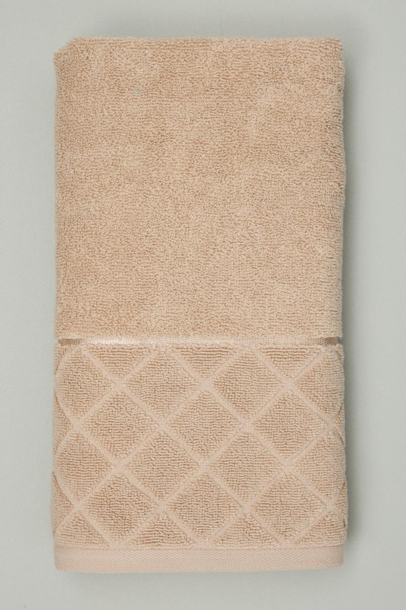 Полотенце махровое Fine Line Жемчужная коллекция, песочно-бежевый - 0