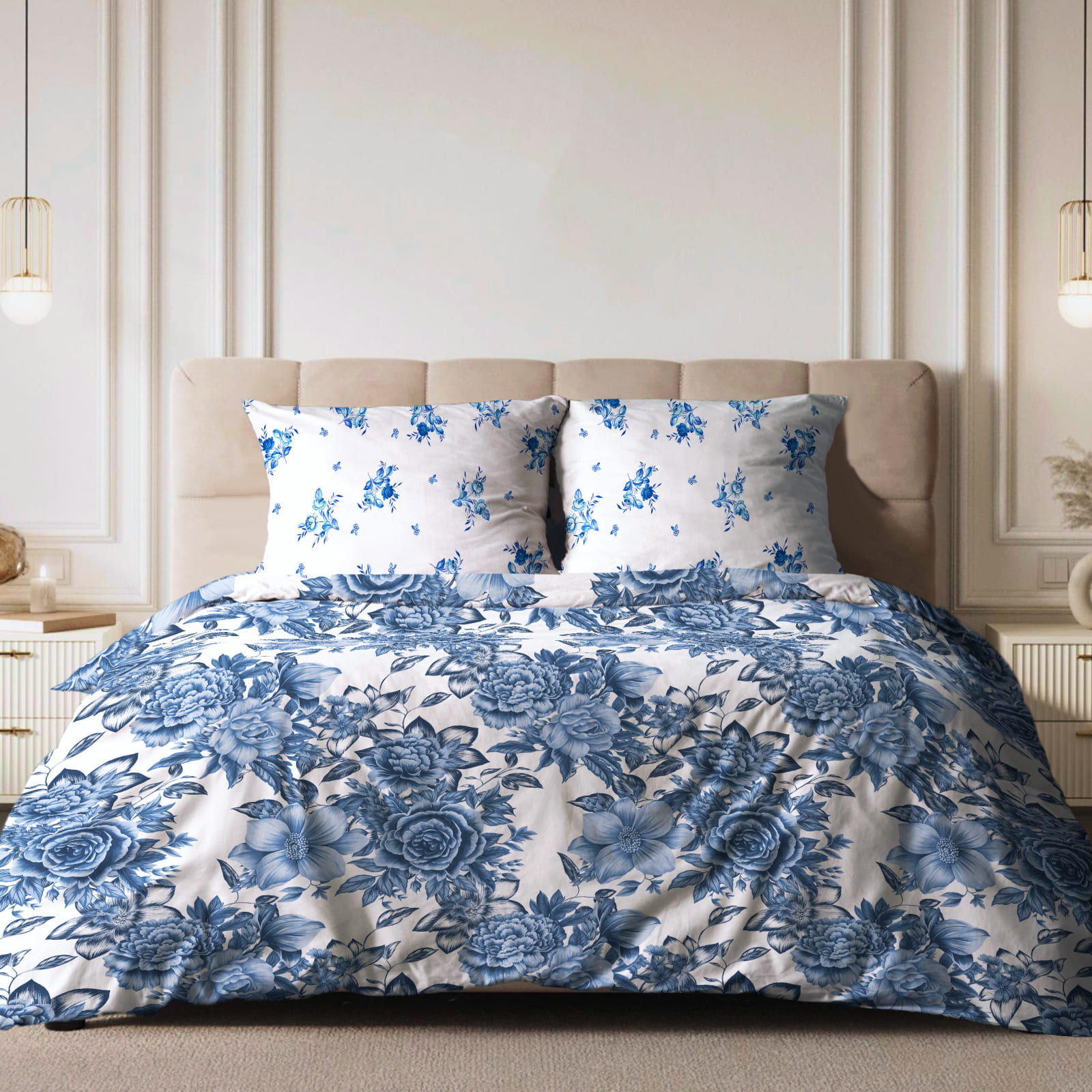 Бязь Премиум 220 см наб рис.72083-2 Глория - 0