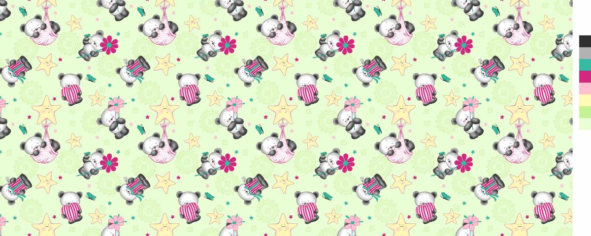 Бязь наб ш.150 см 1835/5 зеленый арт.262 - 0