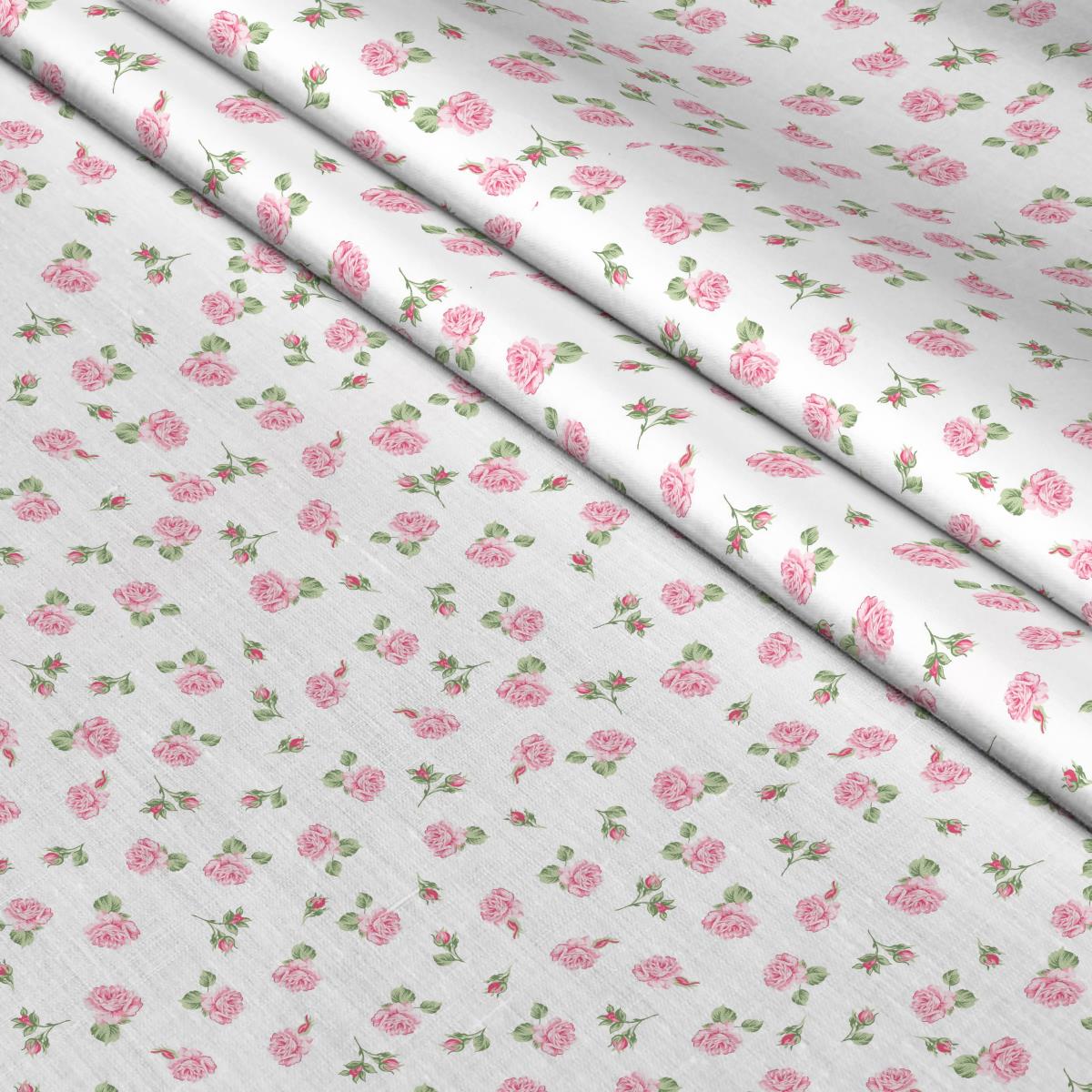 Бязь наб 220см рис.70920-2 Sharmant мелкие цветы - 0