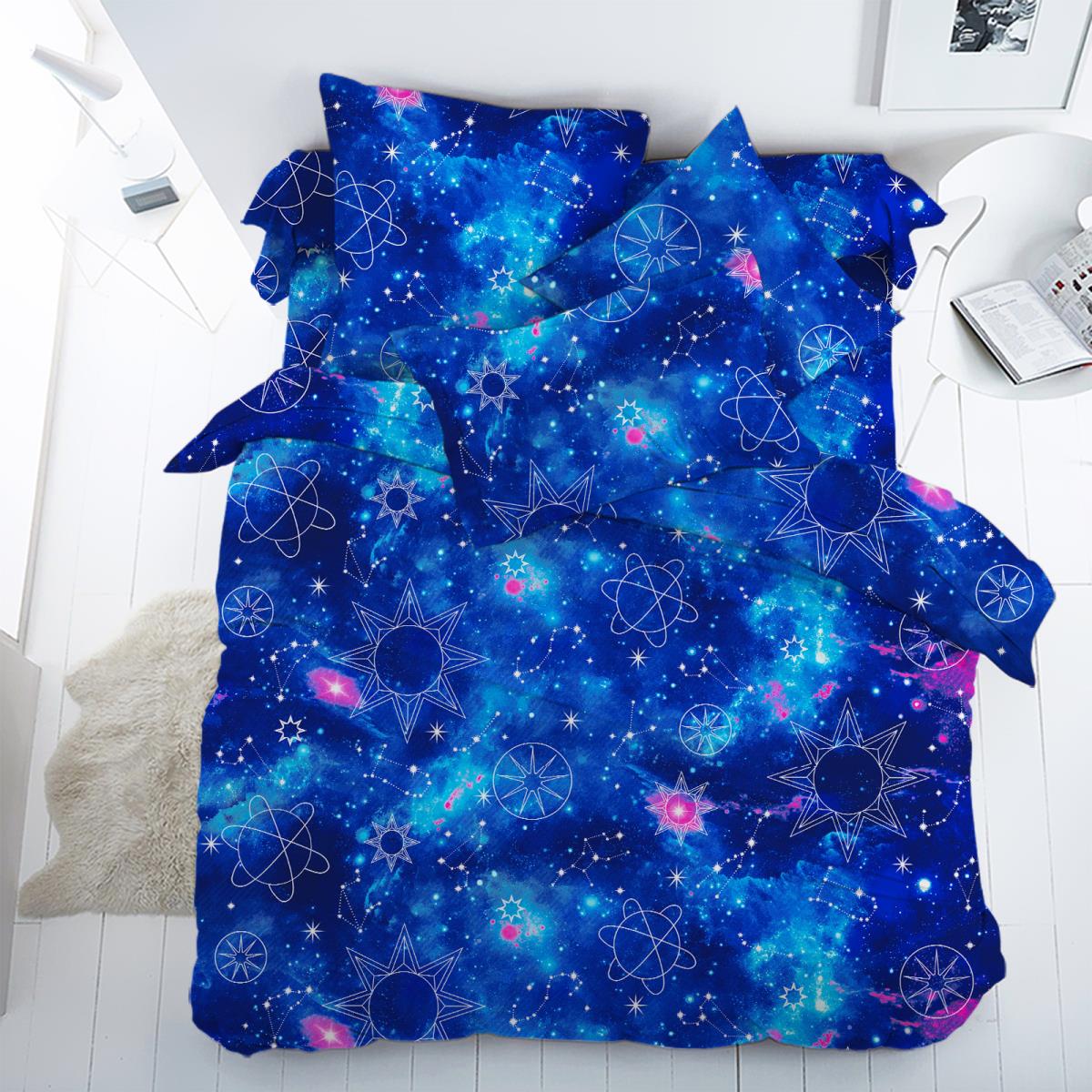 Перкаль 150 см наб рис.13451-1 Ночное небо - 0